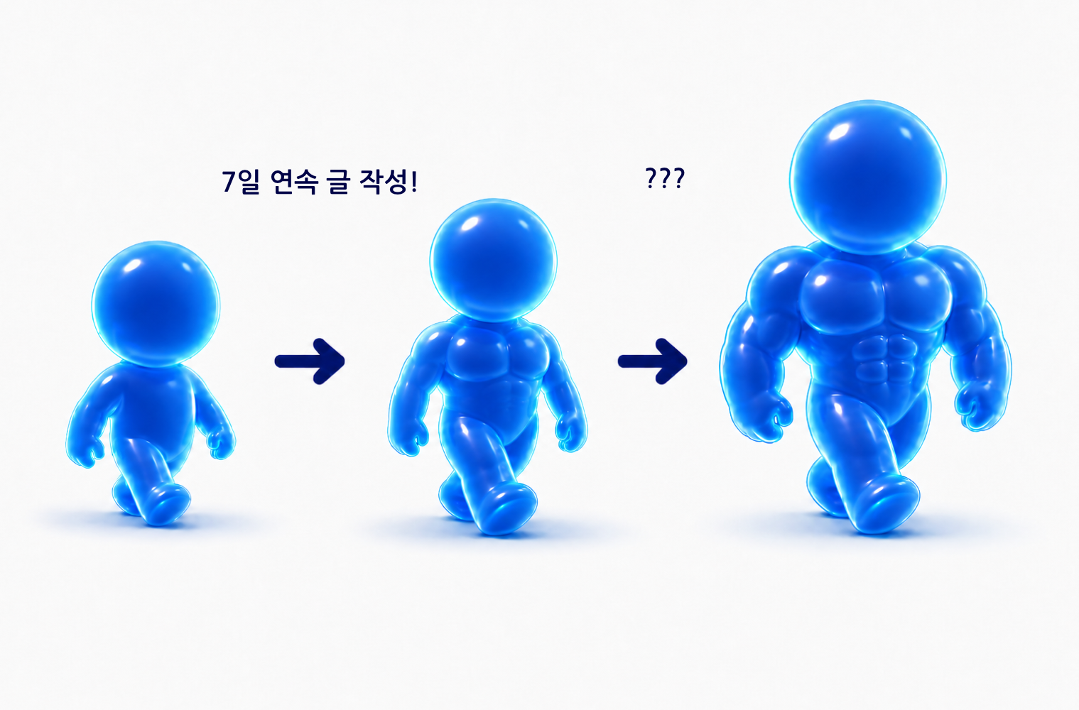 기본 로로가 몸짱 로로로 성장하는 모습